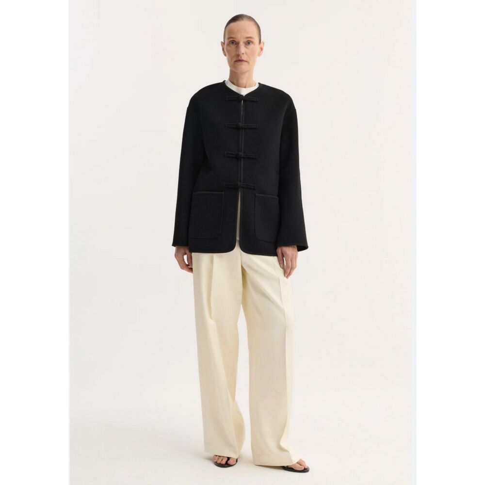 Rohe Double-Faced Wool Mandarin Jacket - image 6